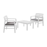 Ipae-Progarden Lombok Set with Cushions - White